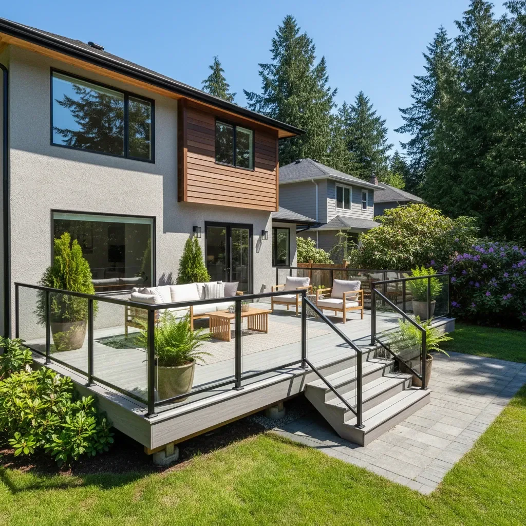 Vinyl Deck Installation